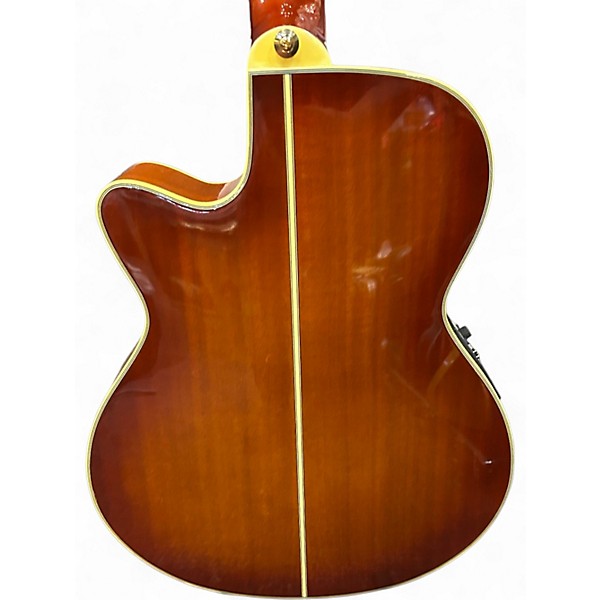 Used Ibanez AEG20E 2 Tone Sunburst Acoustic Electric Guitar