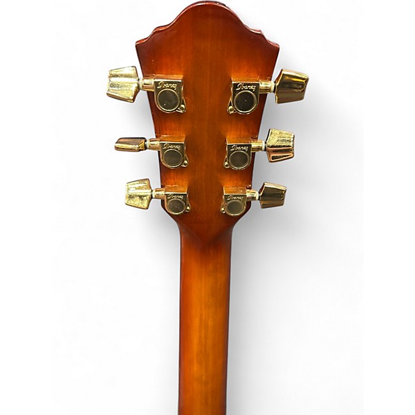 Used Ibanez AEG20E 2 Tone Sunburst Acoustic Electric Guitar