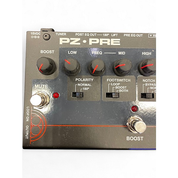 Used Radial Engineering Tonebone PZ-Pre Acoustic Direct Box Preamp Guitar Preamp