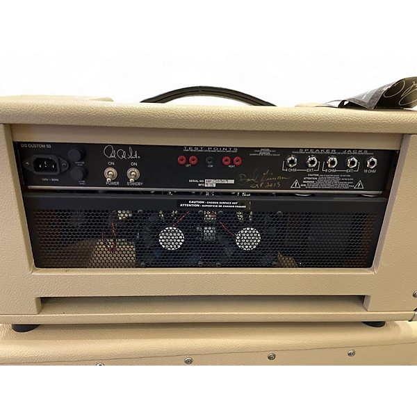 Used PRS DG DAVE GRISSOM CUSTOM 50  Tube Guitar Amp Head