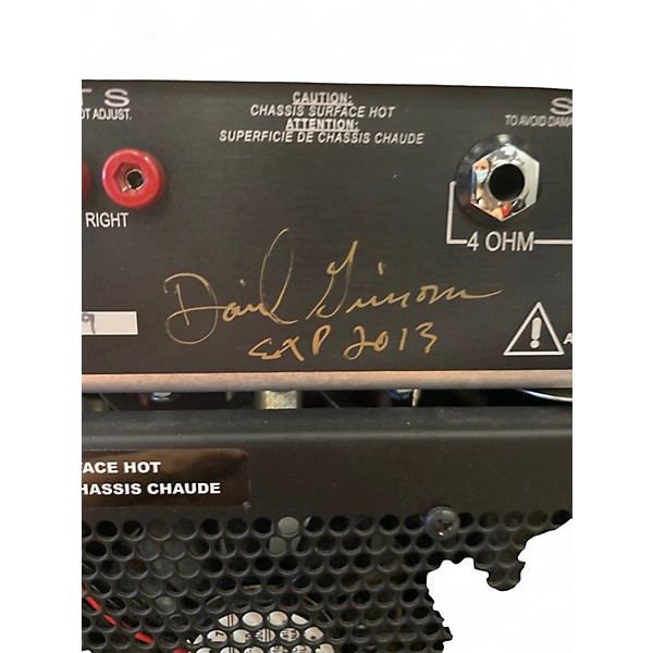 Used PRS DG DAVE GRISSOM CUSTOM 50  Tube Guitar Amp Head