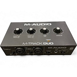 Used M Audio M TRACK DUO Audio Interface