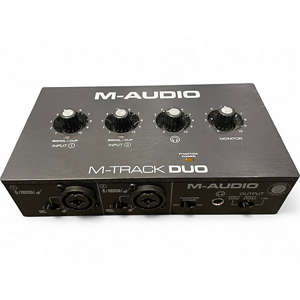 Used M Audio M TRACK DUO Audio Interface