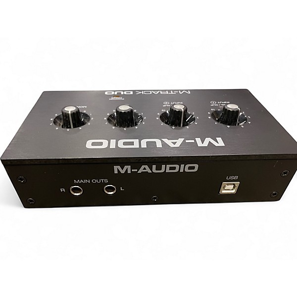 Used M Audio M TRACK DUO Audio Interface
