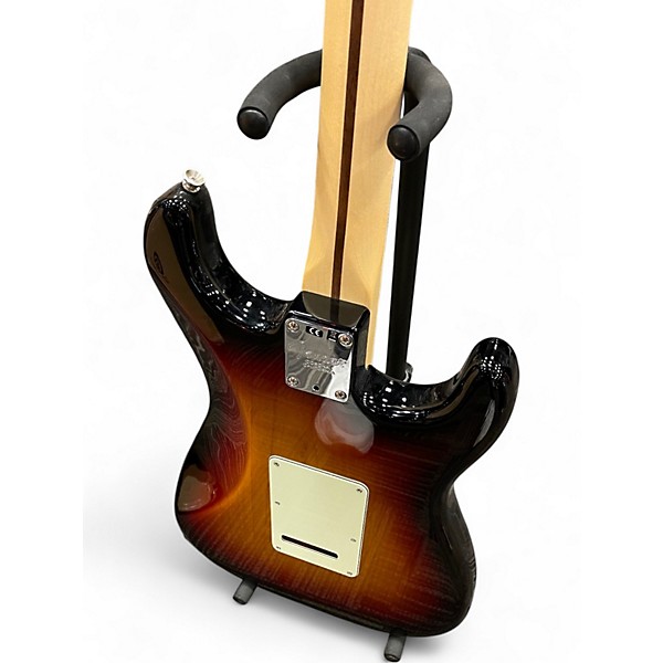 Used Fender American Professional Stratocaster Left handed 3 Color Sunburst Solid Body Electric Guitar