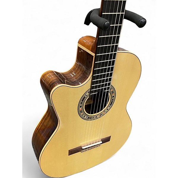 Used Kremona Fiesta FC Left Handed F65CWSBLH Natural Classical Acoustic Electric Guitar