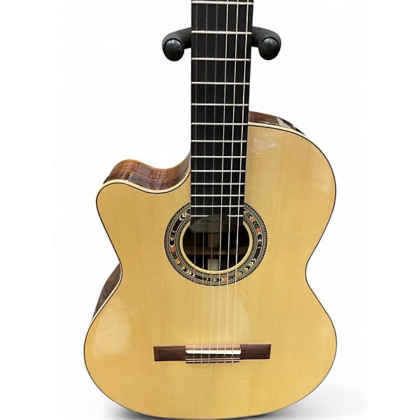 Used Kremona Fiesta FC Left Handed F65CWSBLH Natural Classical Acoustic Electric Guitar