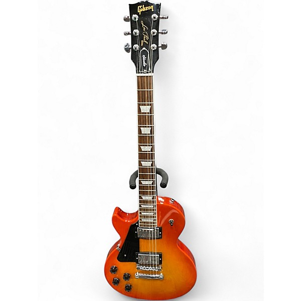 Used Gibson STUDIO LEFT HANDED Cherry Sunburst Solid Body Electric Guitar