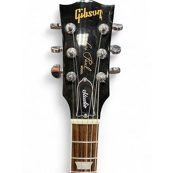 Used Gibson STUDIO LEFT HANDED Cherry Sunburst Solid Body Electric Guitar