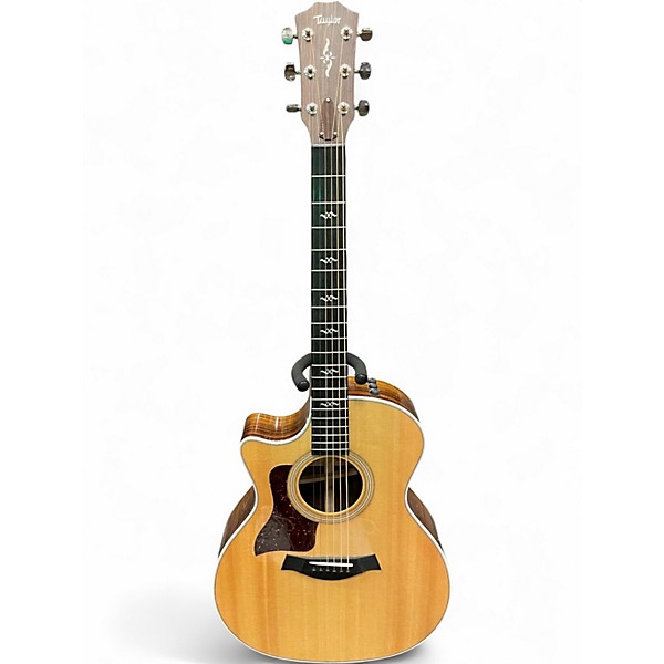 Used Taylor 414CER Left Handed Natural Acoustic Electric Guitar