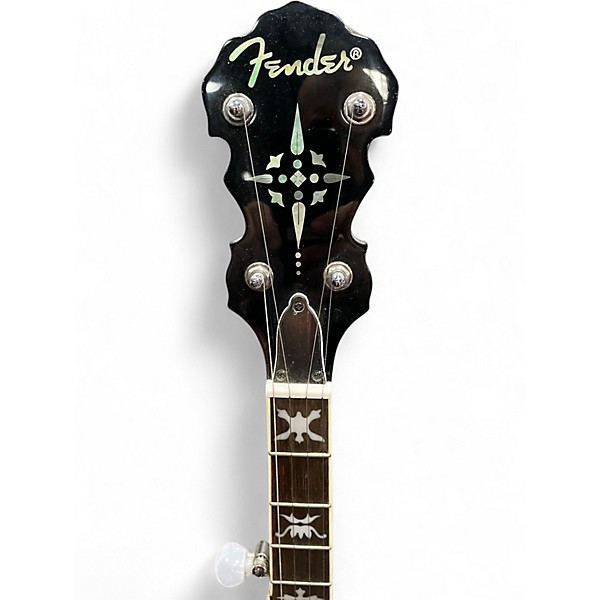 Used Fender FB54 5 String Black Banjo