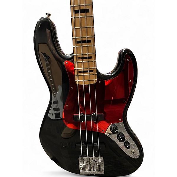Used Fender Geddy Lee Signature Jazz Bass Black Electric Bass Guitar