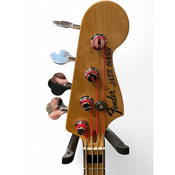 Used Fender Geddy Lee Signature Jazz Bass Black Electric Bass Guitar