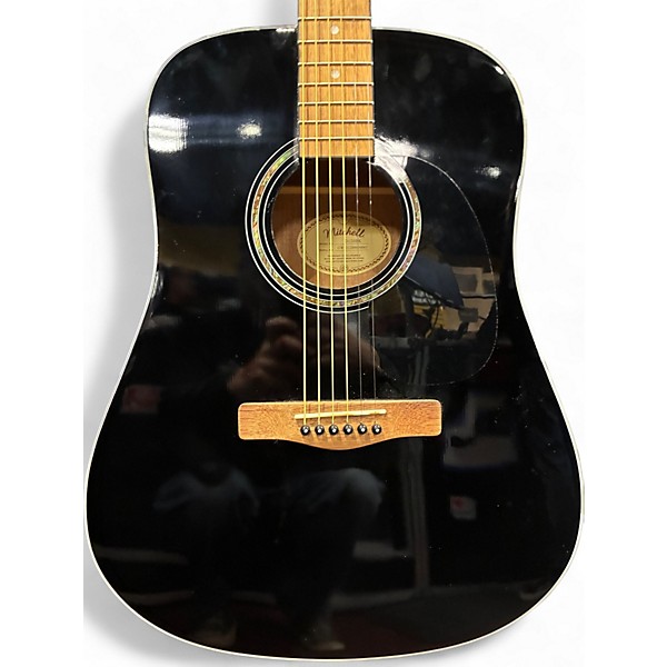 Used 2024 Mitchell D120BK Black Acoustic Guitar
