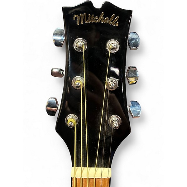 Used 2024 Mitchell D120BK Black Acoustic Guitar