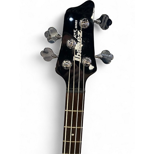 Used Ibanez ATK3EX1 Black Electric Bass Guitar