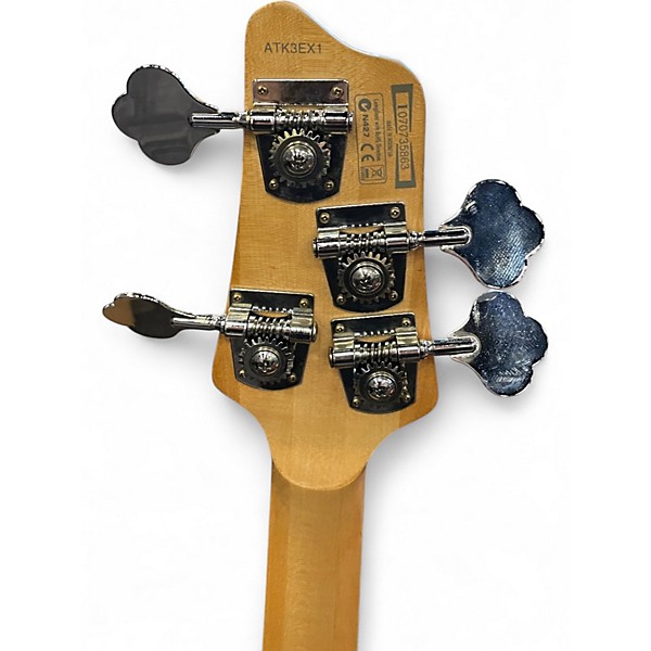 Used Ibanez ATK3EX1 Black Electric Bass Guitar