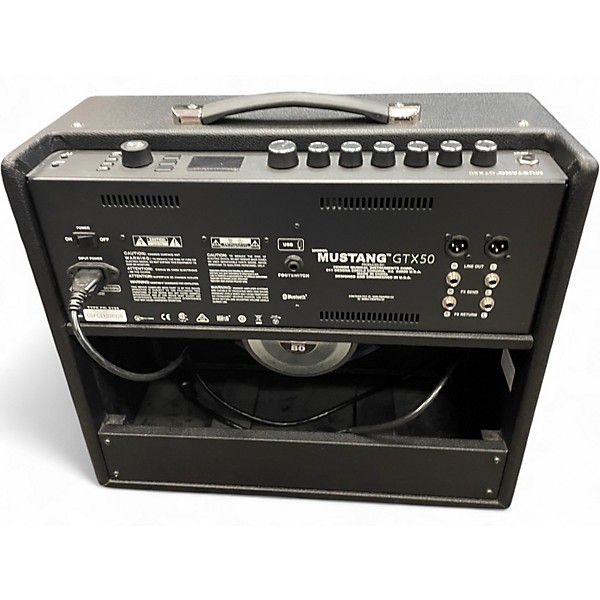 Used Fender GTX50 Mustang 1X12 Guitar Combo Amp