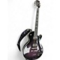 Used Epiphone LES PAUL CUSTOM BATS IN FLIGHT DARK PURPLE BURST Solid Body Electric Guitar thumbnail
