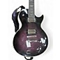 Used Epiphone LES PAUL CUSTOM BATS IN FLIGHT DARK PURPLE BURST Solid Body Electric Guitar