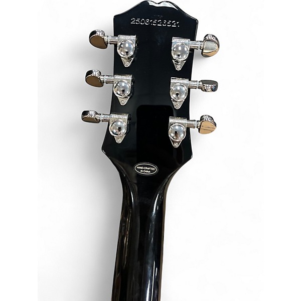 Used Epiphone LES PAUL CUSTOM BATS IN FLIGHT DARK PURPLE BURST Solid Body Electric Guitar