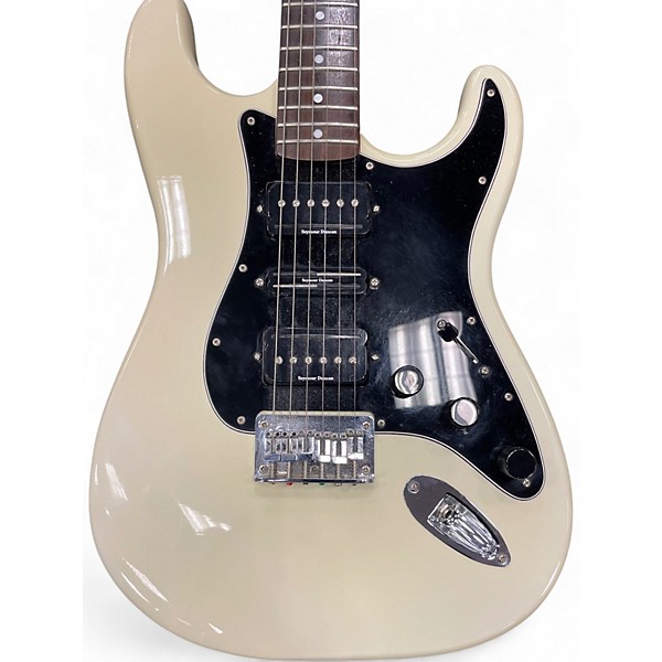 Used Squier Bullet Stratocaster Olympic White Solid Body Electric Guitar