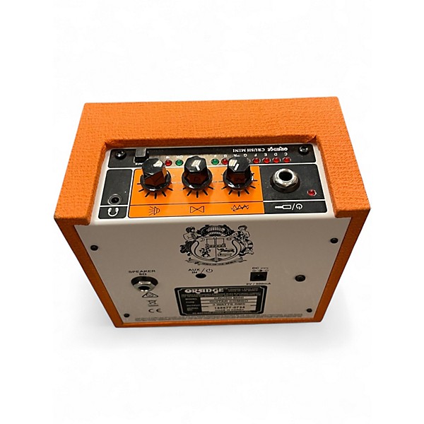 Used Orange Amplifiers Crush Mini 3W Guitar Combo Amp