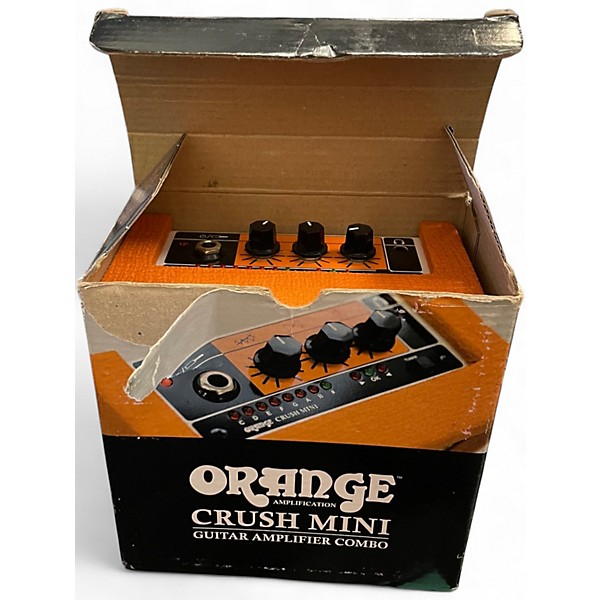 Used Orange Amplifiers Crush Mini 3W Guitar Combo Amp