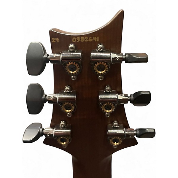 Used PRS Wood Library Custom 24 Antique White Solid Body Electric Guitar