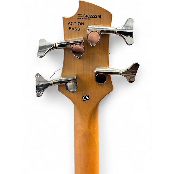 Used Cort ACTION BASS Natural Electric Bass Guitar