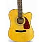 Used Fender DG22CE Natural Acoustic Electric Guitar