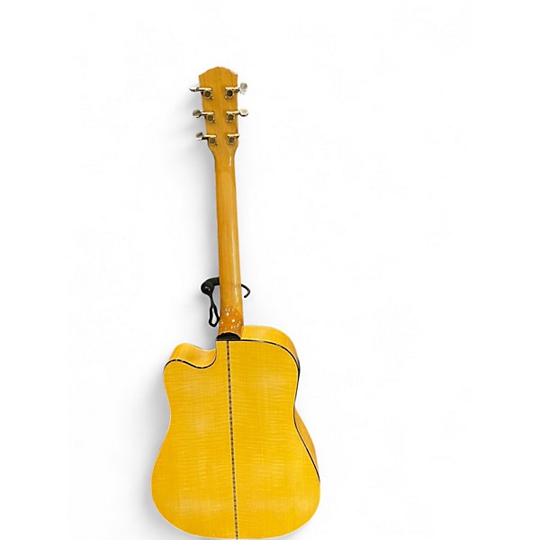 Used Fender DG22CE Natural Acoustic Electric Guitar