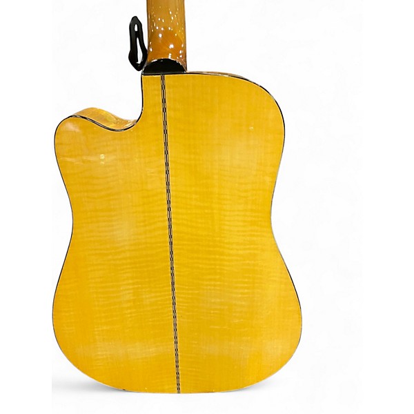 Used Fender DG22CE Natural Acoustic Electric Guitar