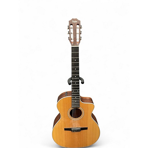 Used Taylor 214CEN Natural Classical Acoustic Electric Guitar