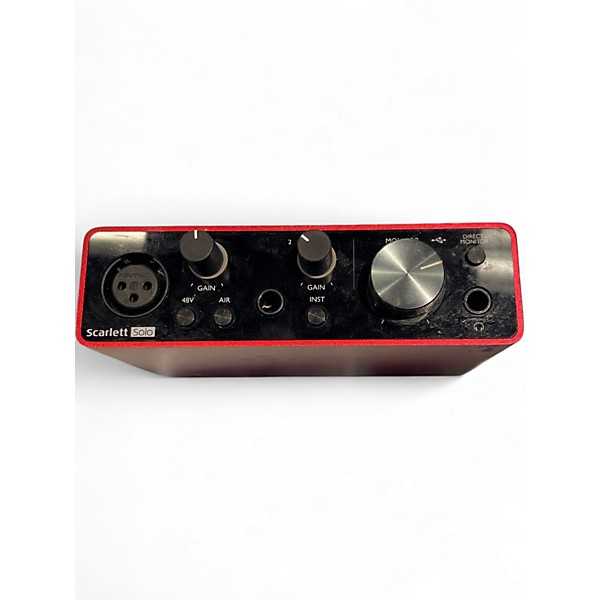 Used Focusrite Scarlett Solo Gen 3 Audio Interface