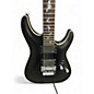 Used Schecter Guitar Research Damien Platinum 6 Floyd Rose Black Solid Body Electric Guitar