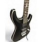 Used Schecter Guitar Research Damien Platinum 6 Floyd Rose Black Solid Body Electric Guitar