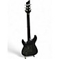 Used Schecter Guitar Research Damien Platinum 6 Floyd Rose Black Solid Body Electric Guitar