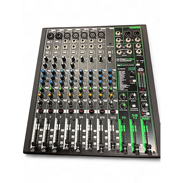 Used Mackie PROFX12 V3 Unpowered Mixer