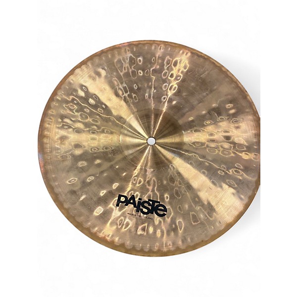 Used Paiste 14in Alpha Medium Hi Hat Pair Cymbal