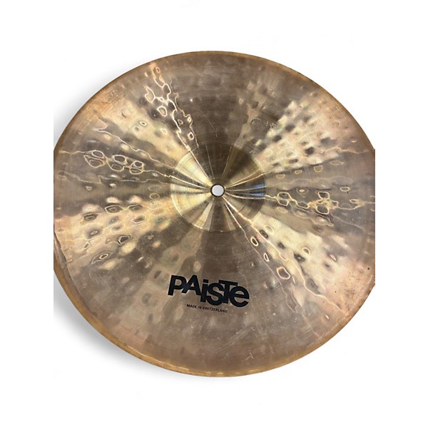 Used Paiste 14in Alpha Medium Hi Hat Pair Cymbal