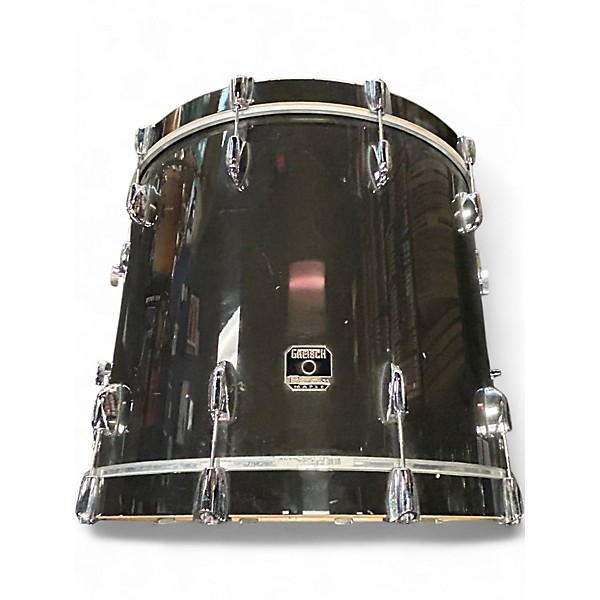 Used Gretsch Drums 5 Piece Renown Black Drum Kit