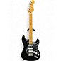 Used Fender Standard Stratocaster HSS Black Solid Body Electric Guitar thumbnail