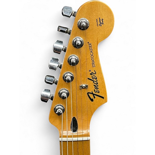 Used Fender Standard Stratocaster HSS Black Solid Body Electric Guitar