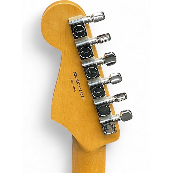 Used Fender Standard Stratocaster HSS Black Solid Body Electric Guitar