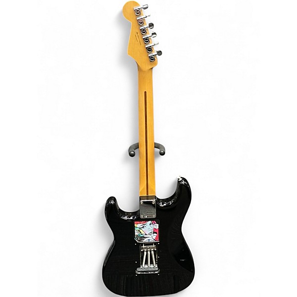 Used Fender Standard Stratocaster HSS Black Solid Body Electric Guitar