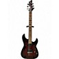Used Schecter Guitar Research Demon 6 Crimson Red Burst Solid Body Electric Guitar thumbnail