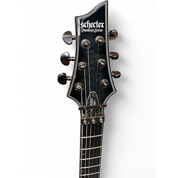 Used Schecter Guitar Research C1 HYBRID BLACK Solid Body Electric Guitar