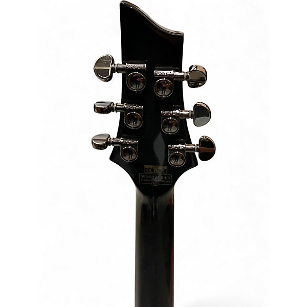 Used Schecter Guitar Research C1 HYBRID BLACK Solid Body Electric Guitar