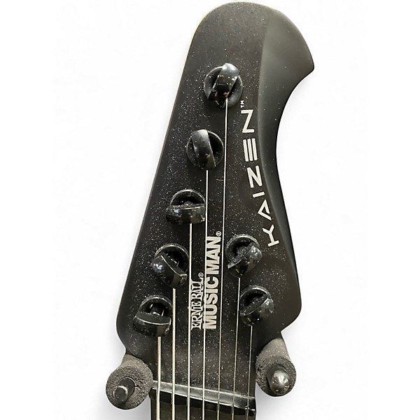 Used Ernie Ball Music Man KAIZEN Black Solid Body Electric Guitar